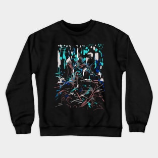 Abstract under water Crewneck Sweatshirt